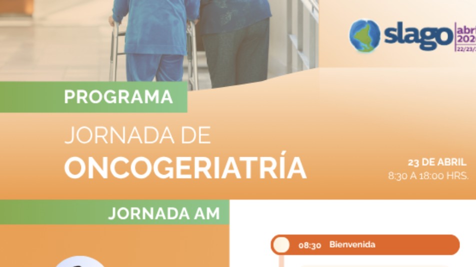 Programa oficial da Jornada de Oncogeriatria do SLAGO 2026