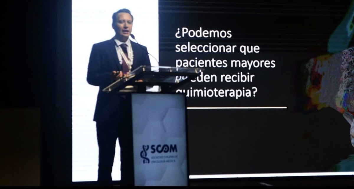 Dr. Gonzalo Navarrete presenting: Can we select which older patients can receive chemotherapy?